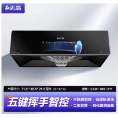 志高抽油烟机家用厨房大吸力中式欧式吸油机自动清洗出租房油烟机