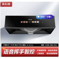志高抽油烟机家用厨房大吸力中式欧式吸油机自动清洗出租房油烟机
